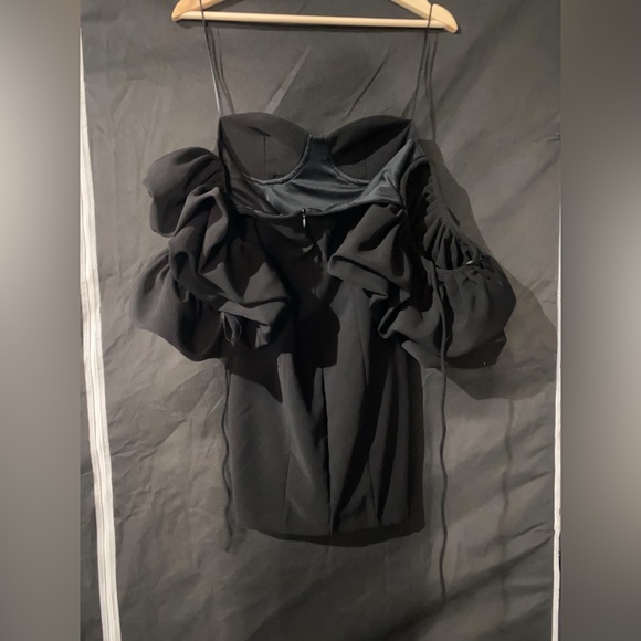 Mini Black Dress - Picture 3 of 5